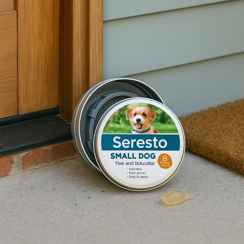 Seresto Small Dog Collar + Pet Protect Omega‑3 Snip‑Tip Supplement